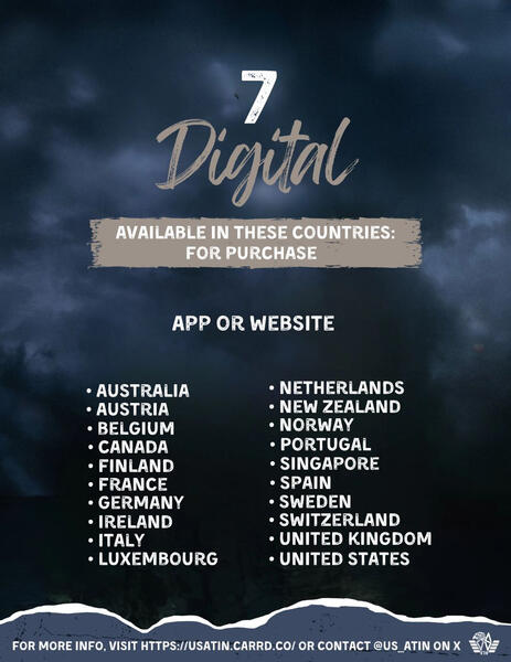 7Digital (purchase only) - availability in different regions.