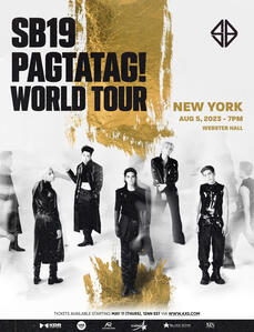 SB19 PAGTATAG WORLD TOUR - NEW YORK