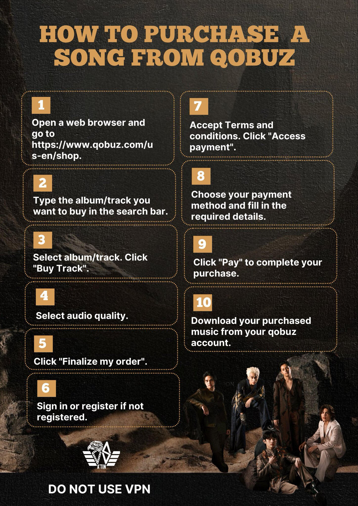 How To Purchase on Qobuz